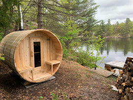 Leisurecraft Serenity Barrel Sauna