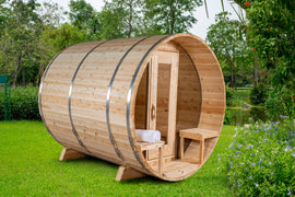 Leisurecraft Canadian Timber Serenity MP Barrel Sauna